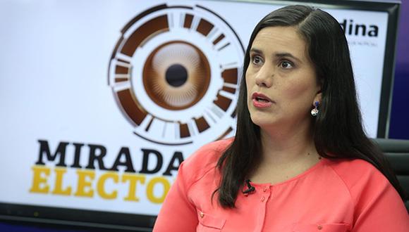 Verónika Mendoza también rechazó la decisión el JNE. (Foto: Andina)