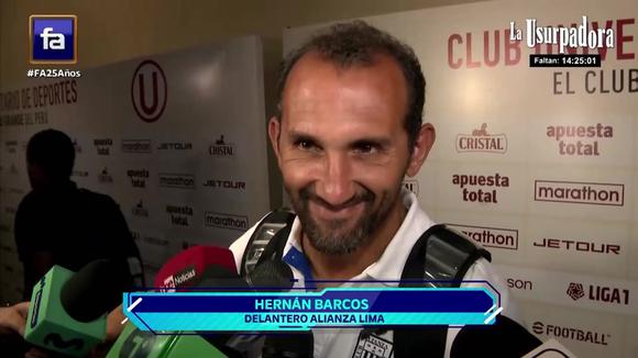 Hernán Barcos tras victoria en el clásico: "Ahí se ve a los verdaderos líderes"