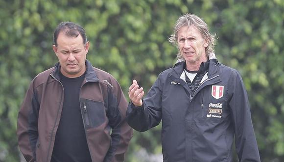 Juan Reynoso y Ricardo Gareca sostendrán una reunión en Argentina. Foto: FPF.