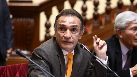 Héctor Becerril tiene en total dos denuncias constitucionales presentadas por la fiscal de la Nación, Zoraida Ávalos. (Foto: Congreso)