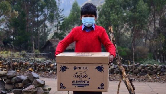 La ONG Fundación Contra El Hambre Perú lanzó la campaña 'Un regalo que alimenta'.