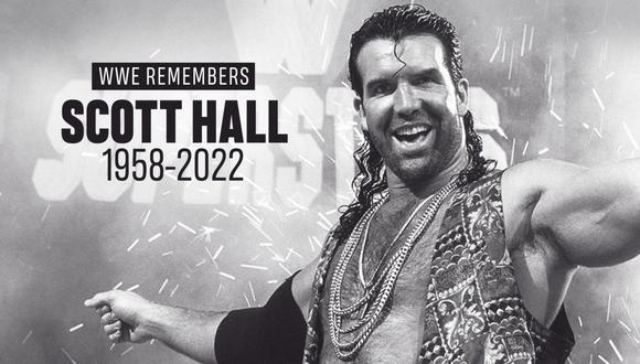 Falleció Scott Hall, el histórico representante de la WWE. (Foto: WWE)