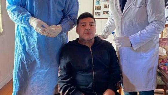 Maradona pasó prueba de coronavirus y es persona de alto riesgo
