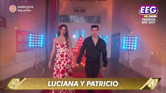 Premios EEG: Entrada de Patricio y Luciana