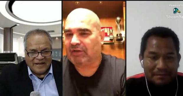 Jhonny Vegas y los halagos que recibió de Jose Luis Chilavert. (Video: KNK Noticias)