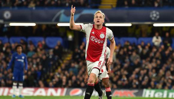 Van de Beek: El jugador del Ajax que en seis meses ya rechazó ofertas del Manchester United y Real Madrid por quedarse en su club