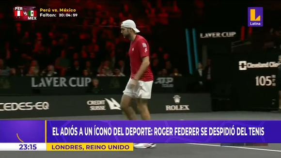 Coki Gonzáles se quiebra en vivo por despedida de Roger Federer