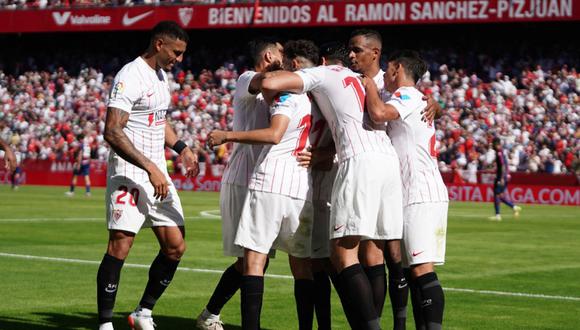 Sevilla presenta cuatro casos positivos en el plantel. Foto: @SevillaFC