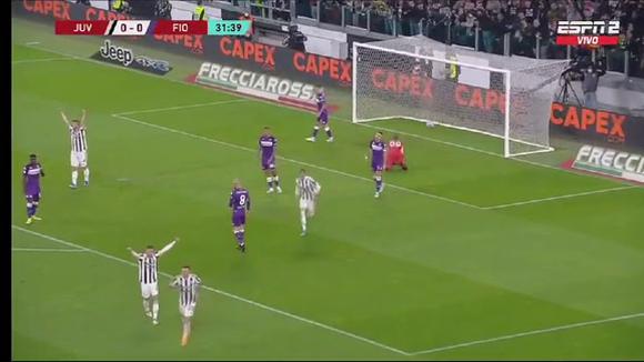 Federico Bernardeschi makes it 1-0 for Juventus in the Italian Cup (Video: ESPN)