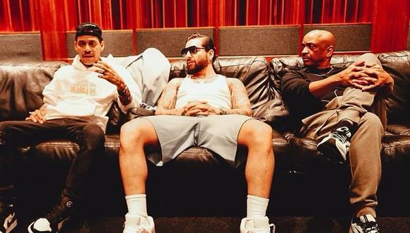 Sergio George vuelve a juntar a Marc Anthony y Maluma para nueva canción. (Foto: Instagram)