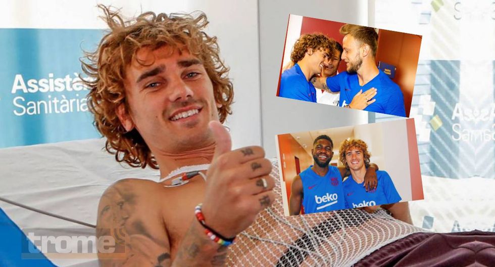 Deportes Antoine Griezmann Así fue su primer día en la pretemporada de Barcelo NOTICIAS