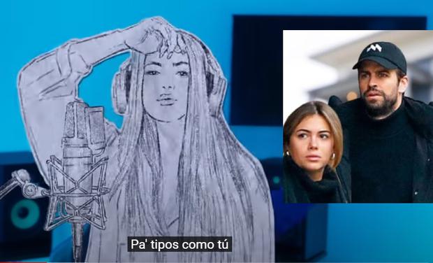 La última canción de Shakira es un claro mensaje para Piqué y su actual novia Clara