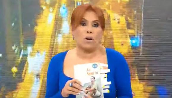 Magaly Medina revela que quisieron cobrarle un platal por libro de Gisela Valcárcel