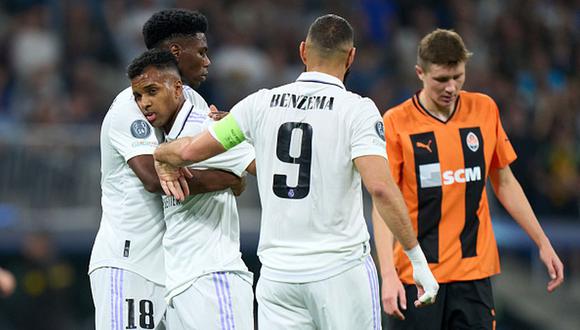 Real Madrid vs. Shakhtar Donetsk por la fecha 3 de la Champions League. (Foto: Getty Images)