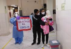 Dos bebitas
                        vencen al coronavirus tras estar varios días
                        internadas en el Hospital del Niño de Breña 