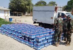 Piura:
                        intervienen camión con más de 4800 botellas de
                        lejía sin documentación