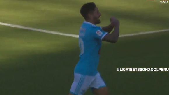 El gol de Alejandro Hohberg para el 1-0 de Sporting Cristal vs. Melgar. (Fuente: GOLPERU)