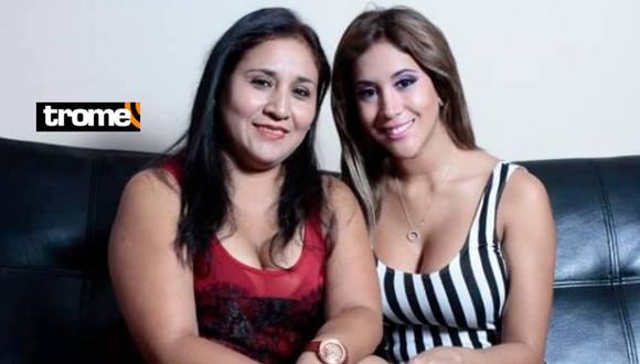 Melissa Paredes y su madre Celia Rodríguez. (Instagram)