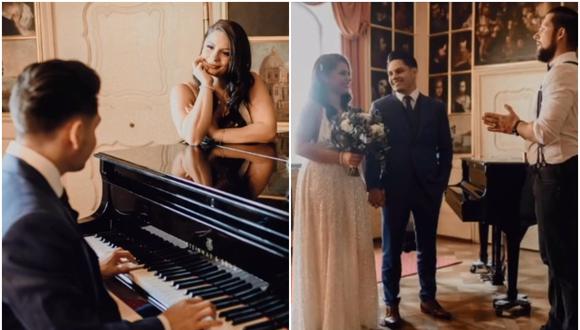 Finge su boda en redes sociales para que su exnovio sienta celos y vuelva a hablarle. (Foto: @dieschaklin / TikTok)