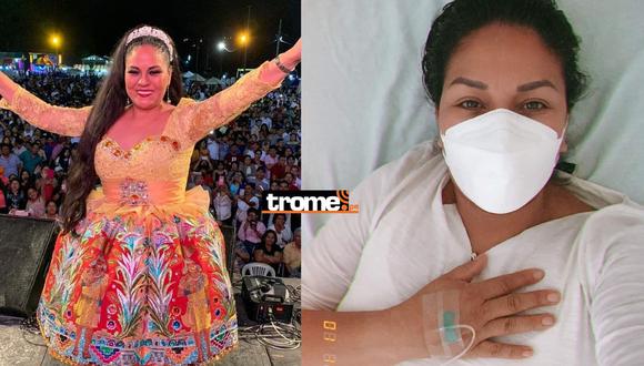 La cantante folclórica Dina Páucar reveló que dio positivo al coronavirus. (@dinapaucar_)