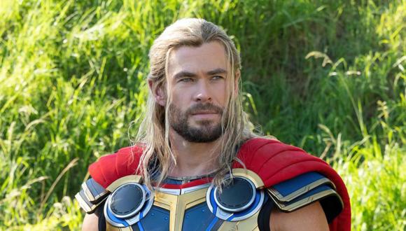 Chris Hemsworth en el papel de Thor en "Love and Thunder" (Foto: Marvel)