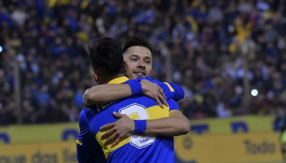 Boca Juniors se enfrenta a Racing Club por la Copa de la Liga Profesional. (Foto: EFE)