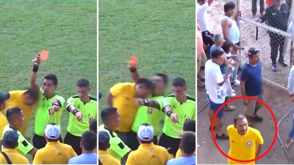Árbitro sufre agresión en la Copa Perú