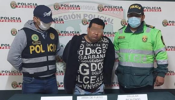 Frank Erick Pisco Guerra (24), ‘Gordo Frank’, fue intervenido en Chaclacayo.