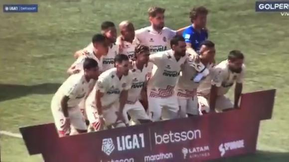 El curioso gesto de Cristian Adrián Mejía con Facundo Peraza en UTC. (Video: Gol Perú)