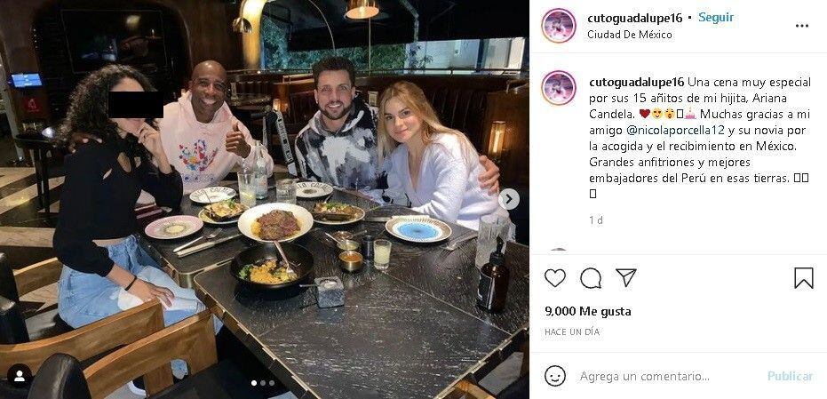 Luis Gudalupe afirmó que Catherine Civiero era 'la novia' de Nicola Porcella. (Instagram)