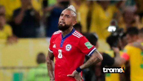 Arturo Vidal aseguró que en la selección de Chile mantiene la fe de llegar al Mundial. (Foto: AFP)
