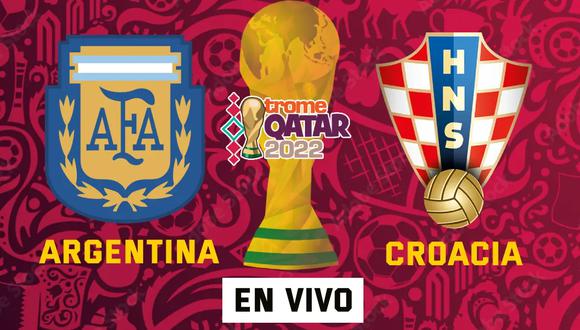 Ver partido Argentina vs. Croacia en vivo, online y en directo vía TV Pública, TyC Sports, Azteca 7 y DirecTV Sports por los cuartos de final del Mundial de Qatar 2022. (Foto: Noé Yactayo)