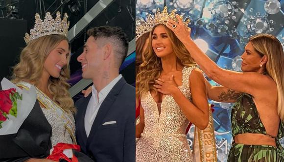Hugo García dijo estar feliz de que Alessia Rovegno haya ganado el Miss Perú Universo. (Foto: @hugogarcia/@missperuofficial).