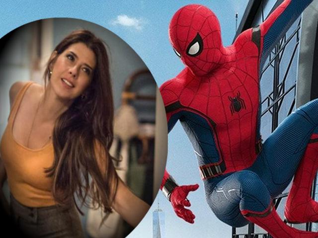 Marisa Tomei es la Tía May en Spider-man Homecoming.
