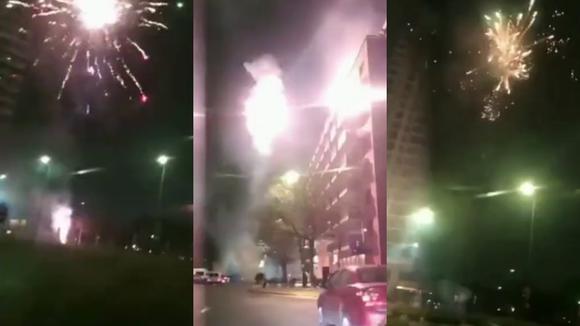 Boca vs. Corinthians en vivo: hinchas xeneizes reventaron cohetes en el hotel del Timao