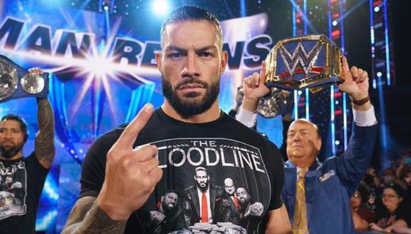 Roman Reigns ya está restablecido del COVID-19 y este viernes estará de vuelta en SmackDown. (WWE)