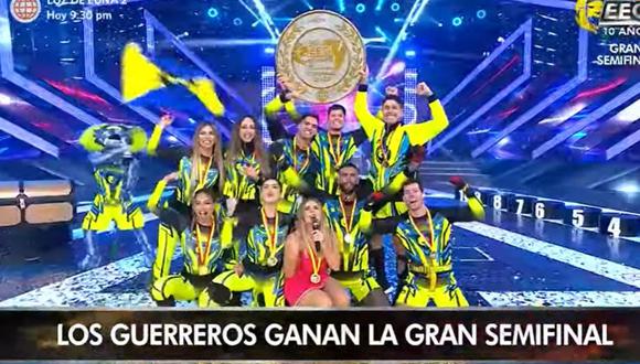 Los ‘Guerreros’ ganaron la semifinal de "Esto es Guerra".( Foto: captura América TV)