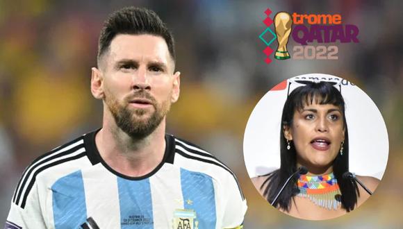 Acusan a Lionel Messi de haber pisoteado la camiseta de la selección mexicana. Foto: Composición.