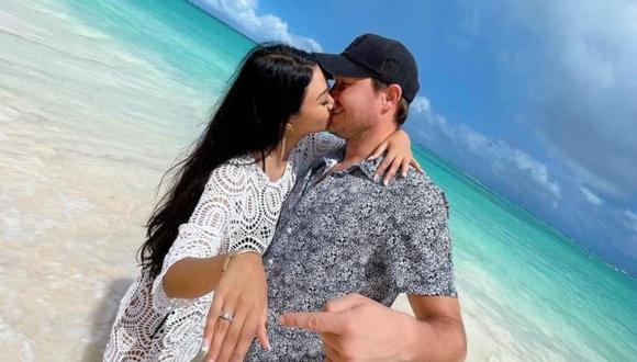 George Forsyth le pide matrimonio a Sonia La Torre en Punta Cana (Foto: Instagram)