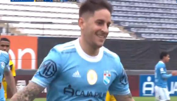 Alejandro Hohberg marcó el 2-1 en Sporting Cristal vs Cantolao por Liga 1.