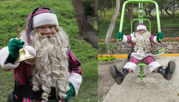 Papá Noel peruano: “Hice mi propia versión de Santa. Soy bajito y no tengo ojos azules”