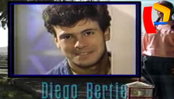 Diego Bertie se hizo estrella de telenovelas con su participación en "Natacha". (Captura: Panamericana Televisión)