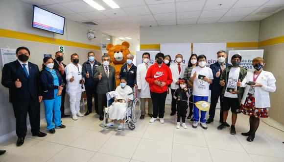 Inauguraron en el Hospital de Emergencias de Villa El Salvador (HEVES) un centro de atención de pacientes niños y adolescentes con diabetes tipo 1, (Difusión)