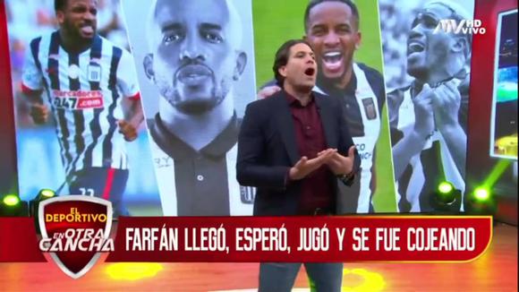 Paco Bazán pide a Farfán que saque al alcohol de su dieta (Video: ATV)