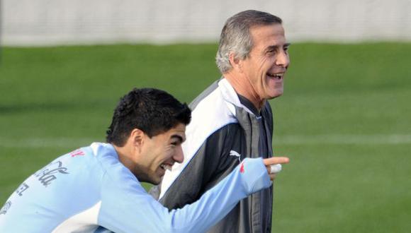 Luis Suárez es el goleador histórico de la selección de Uruguay, con 65 anotaciones. (Foto: AFP)