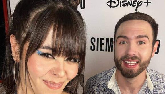 Julian Gaviria y Juliana Velásquez en "Siempre fui yo", la nueva serie de Disney+.