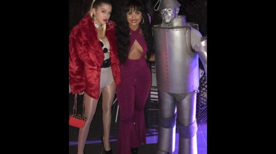 Demi Lovato sorprendió con su disfraz de Selena Quintanilla en fiesta de Halloween.  (Foto: Demi Lovato / Instagram )