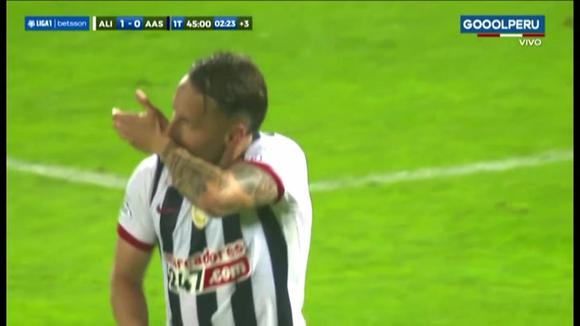 Pablo Lavandeira anotó el 1-0 de Alianza Lima sobre Alianza Atlético. (Video: GOLPERÚ).