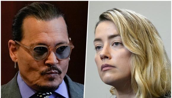 Johnny Depp: audio revela la razón por la que el actor no mira a los ojos a Amber Heard en el juicio.  (Foto: Elizabeth Frantz/AFP)