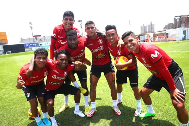 Selección peruana tuvo sesión distinta en la Videna (@seleccionperuana)